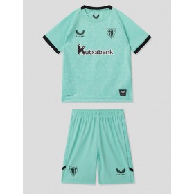 Dětské fotbalový komplet Athletic Bilbao Tretí košile 2025-26 Krátkým Rukávem